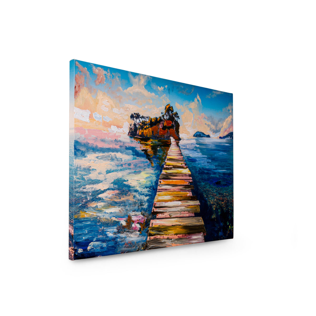 Pathway to the Quiet Isle – Asha Art Studio – Image 3