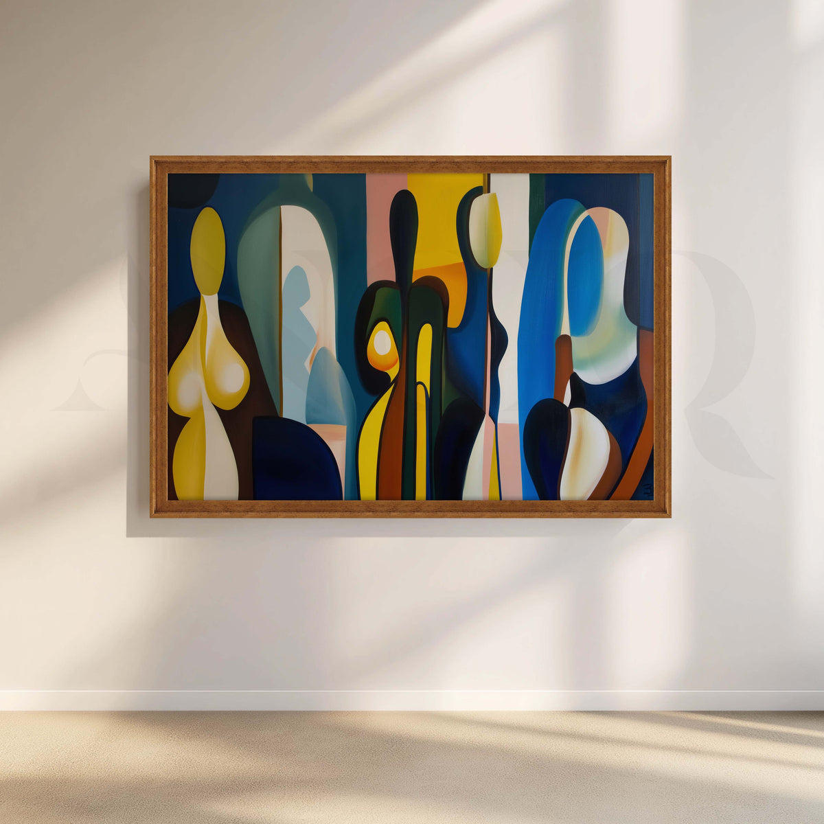 Abstract Figurative Modern Canvas Artwork – Asha Art Studio – Image 6