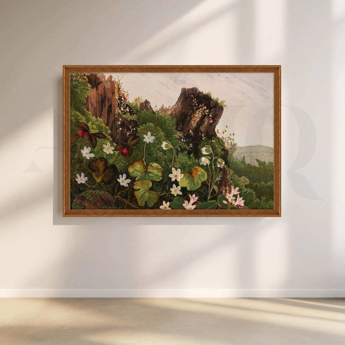 Botanical Landscape Canvas Artwork – Asha Art Studio – Image 6