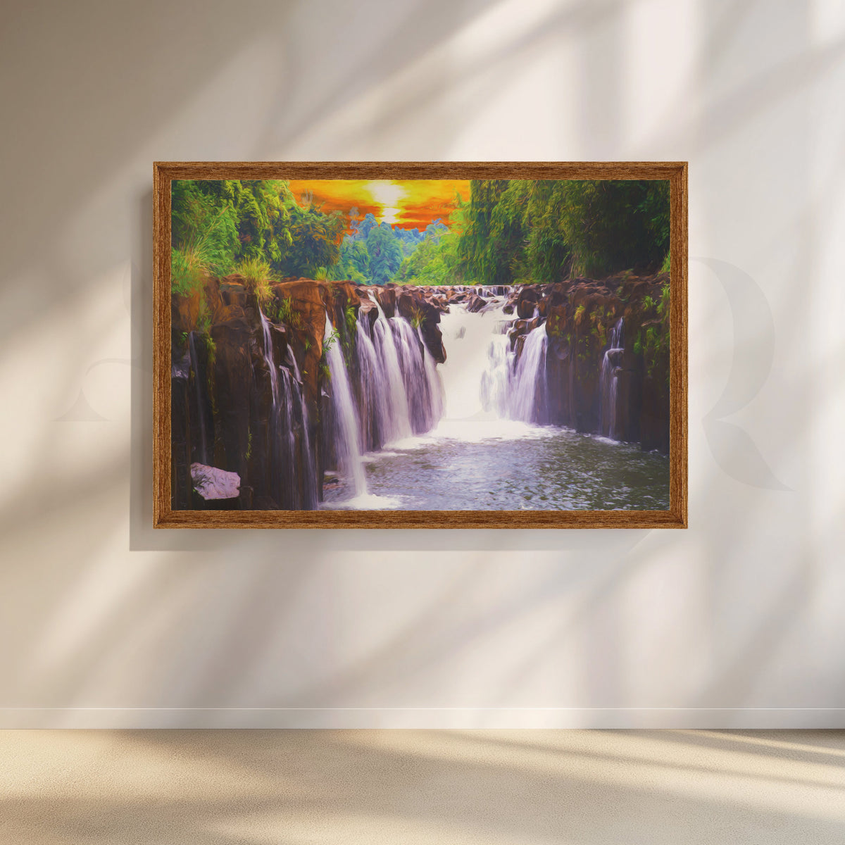 Enchanting Waters Canvas Artwork – Asha Art Studio – Image 5