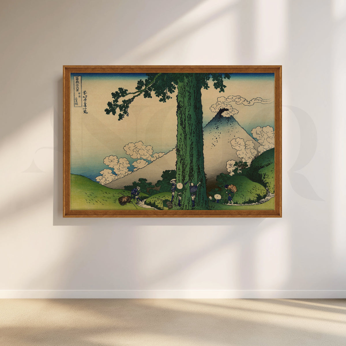 Cedar Road to Fuji Canvas Artwork – Asha Art Studio – Image 6