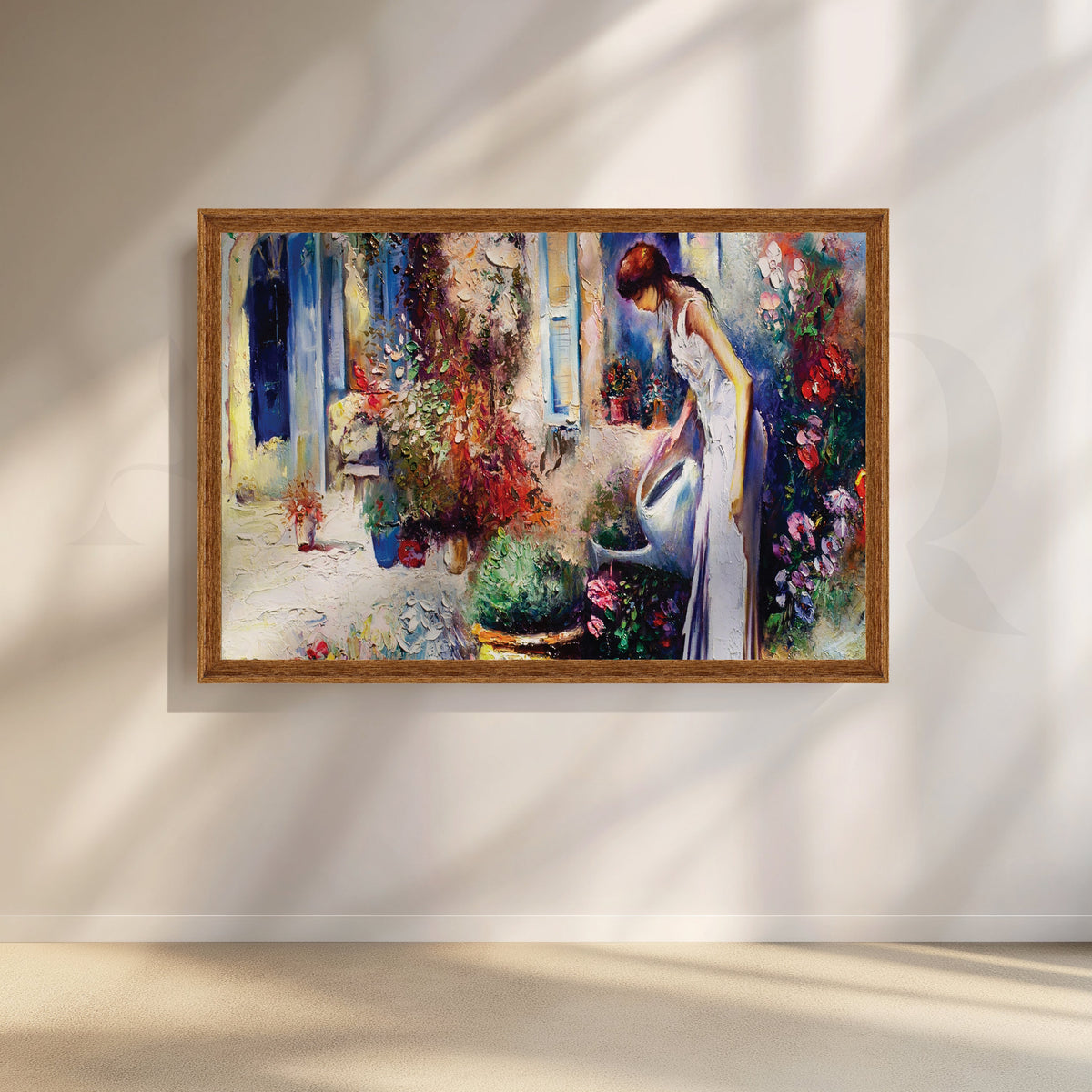 Nurturing Life Canvas Artwork – Asha Art Studio – Image 4