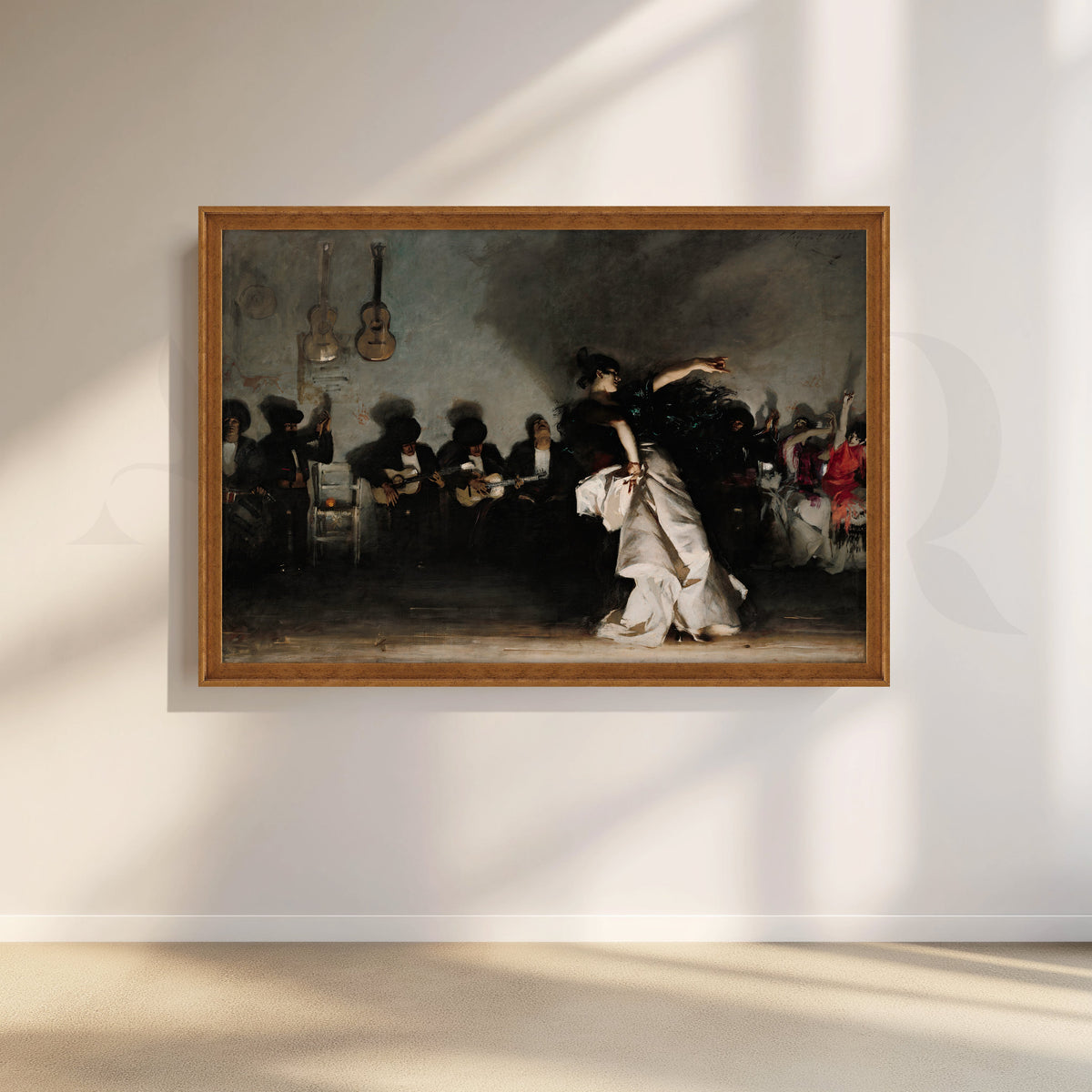 El Jaleo – Spanish Dancer Canvas Artwork – Asha Art Studio – Image 6