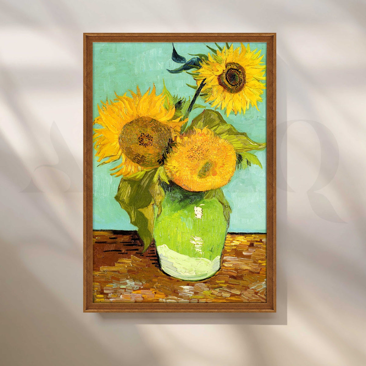 Asha Art Studio Van Gogh Sunflowers Canvas Artwork – Asha Art Studio – Image 6