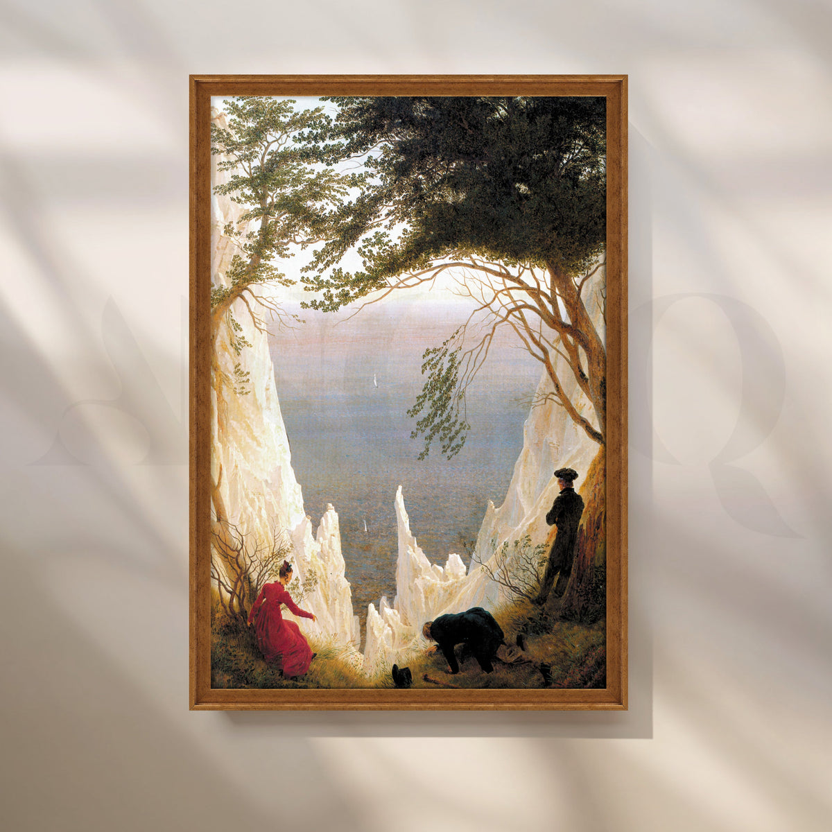 Chalk Cliffs at Rügen Canvas Artwork – Asha Art Studio – Image 6