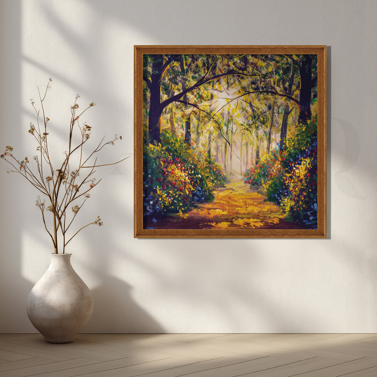 The Inviting Woods Canvas Artwork – Asha Art Studio – Image 6