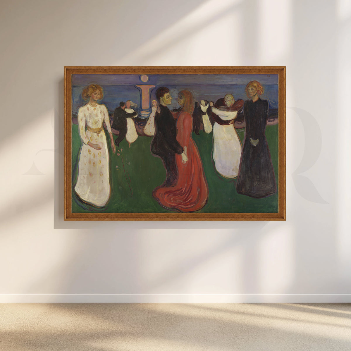 The Dance of Life (Edvard Munch) Canvas Artwork – Asha Art Studio – Image 6