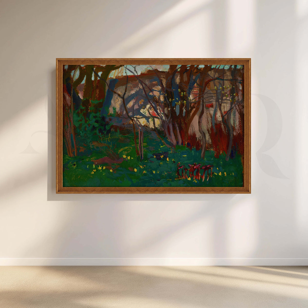 Forest Landscape Canvas Artwork – Asha Art Studio – Image 6