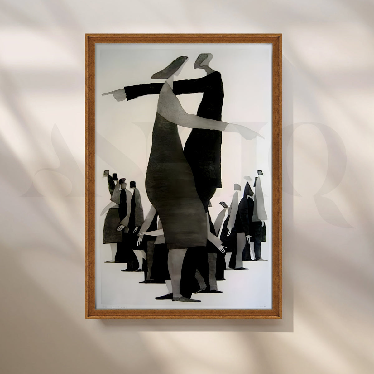 Contemporary Figurative Canvas Artwork – Asha Art Studio – Image 6
