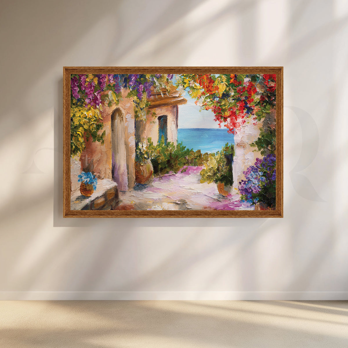 European Countryside Canvas Artwork – Asha Art Studio – Image 5