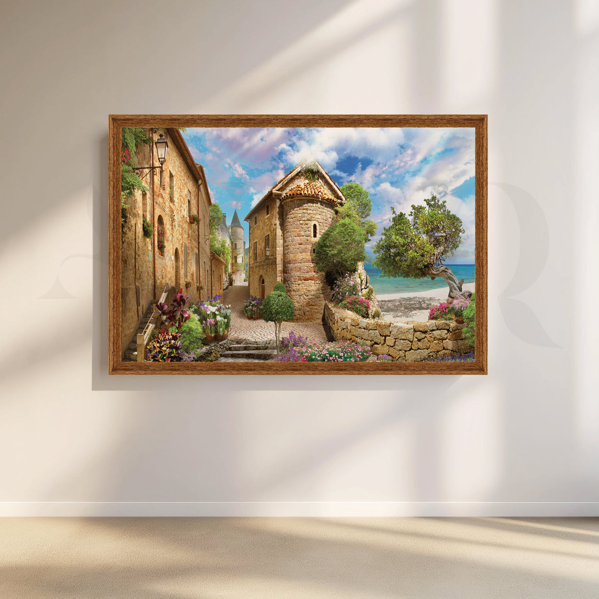 The Heart of European Charm Artwork – Asha Art Studio – Image 6