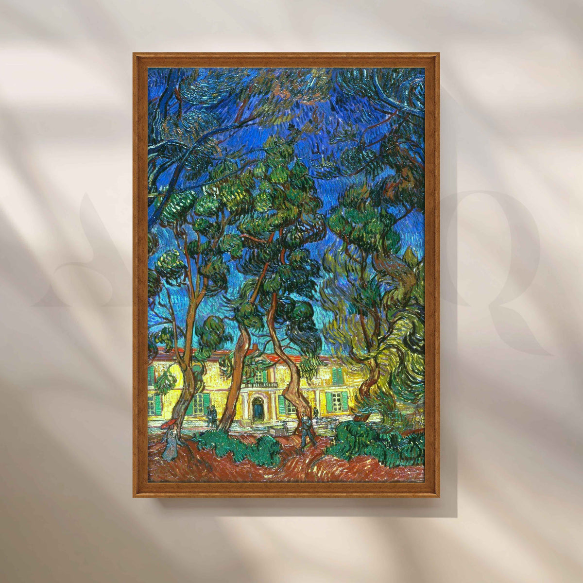 Van Gogh Garden Landscape Canvas Artwork – Asha Art Studio – Image 6