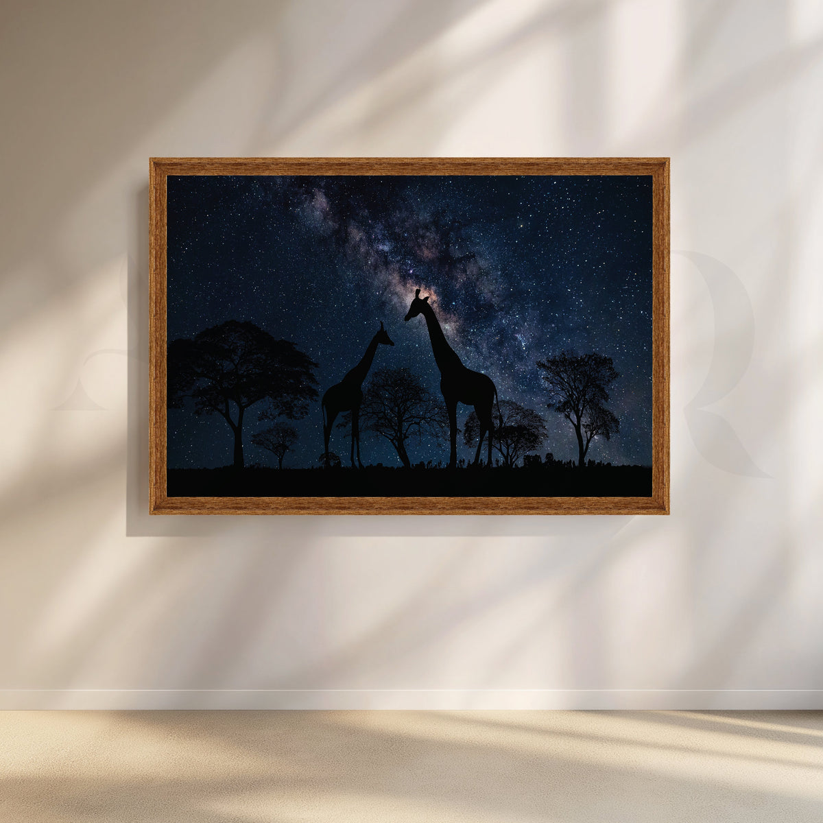 Whispers of the Wild Canvas Artwork – Asha Art Studio – Image 6