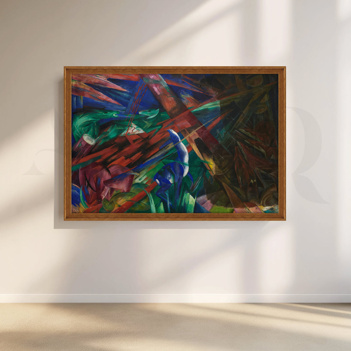 Dynamic Expressionist Canvas Artwork – Asha Art Studio – Image 6