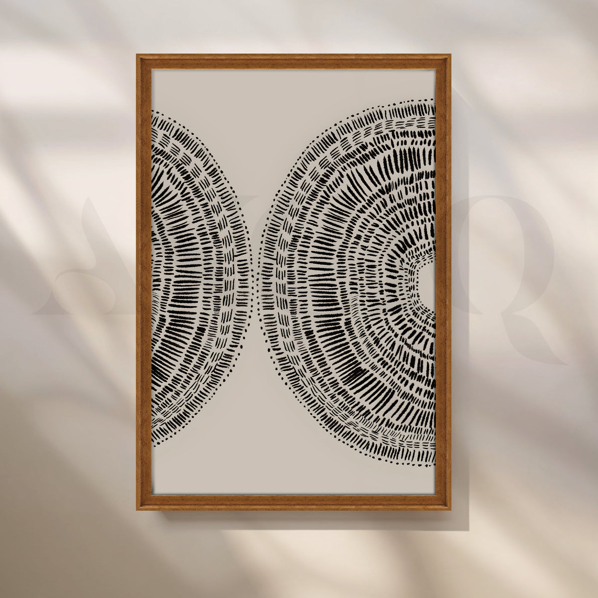 Tribal Pattern Abstract Canvas Artwork – Asha Art Studio – Image 6