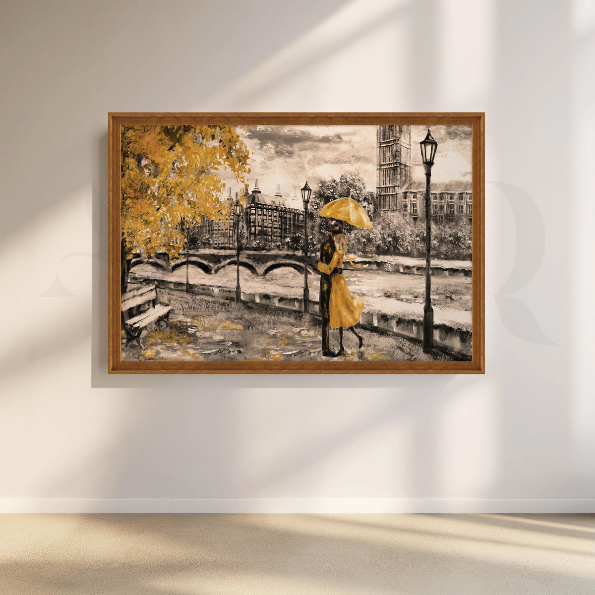 Romantic Rendezvous Canvas Artwork – Asha Art Studio – Image 6