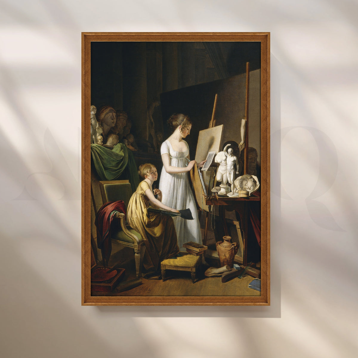 Painter's Studio Canvas Artwork – Asha Art Studio – Image 6