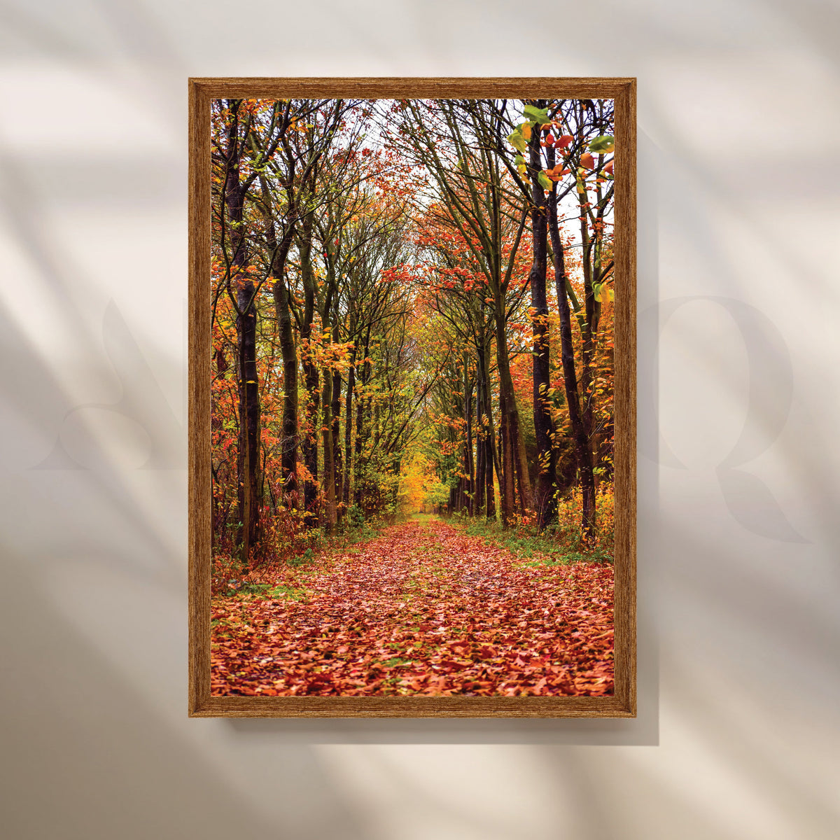 Forest Path in Sunlight Canvas Artwork – Asha Art Studio – Image 6