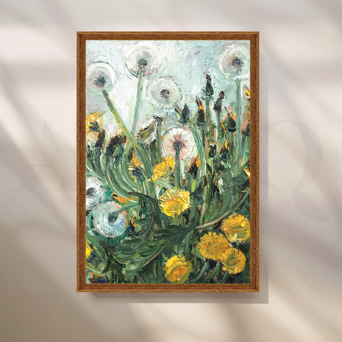 Golden and white Radiance Canvas Artwork – Asha Art Studio – Image 6