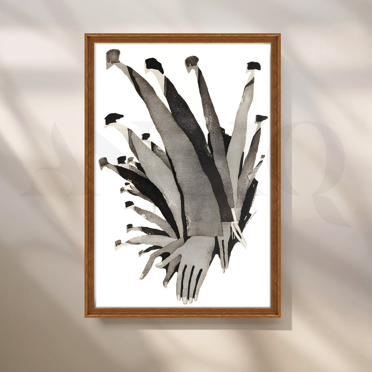 Figurative Abstract Canvas Artwork – Asha Art Studio – Image 6