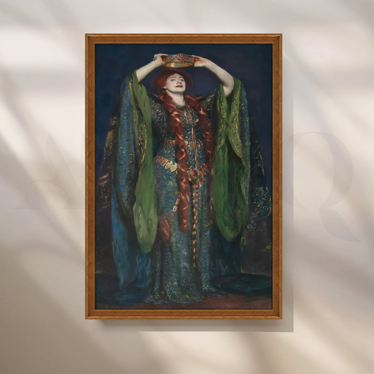 Ellen Terry as Lady Macbeth Canvas Artwork – Asha Art Studio – Image 6
