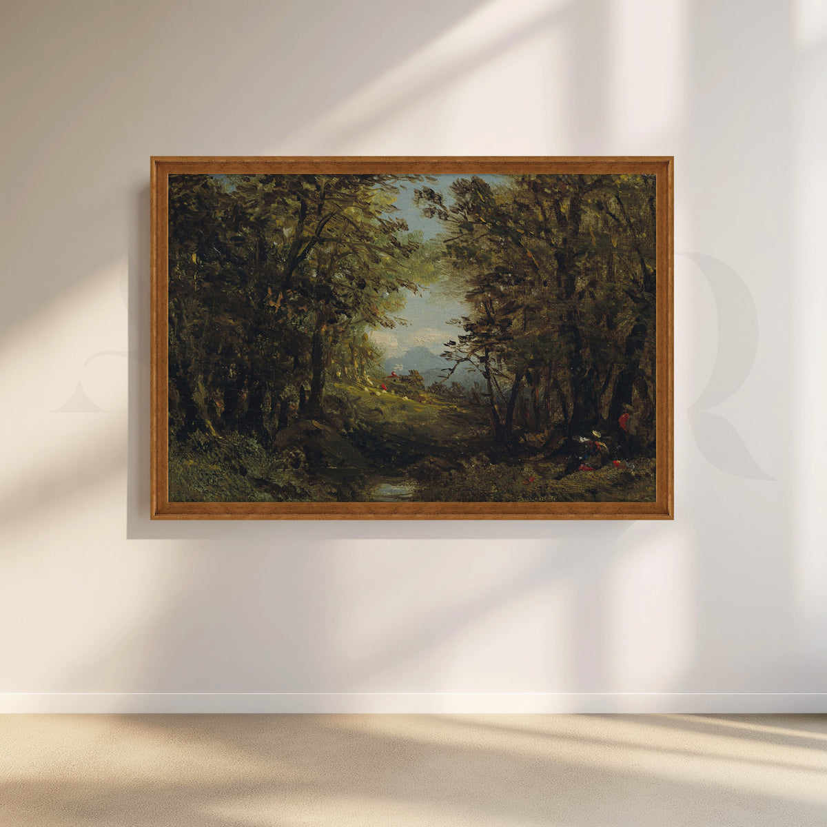 Forest Window View Canvas Artwork – Asha Art Studio – Image 6