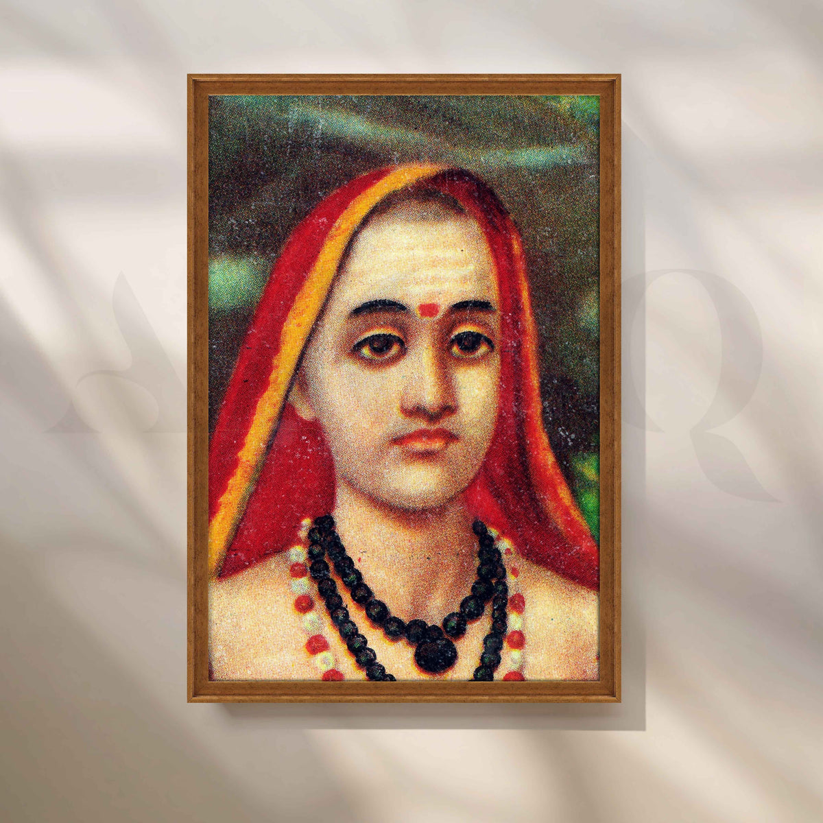 Adi Shankaracharya by Raja Ravi Varma Canvas Artwork – Asha Art Studio – Image 6