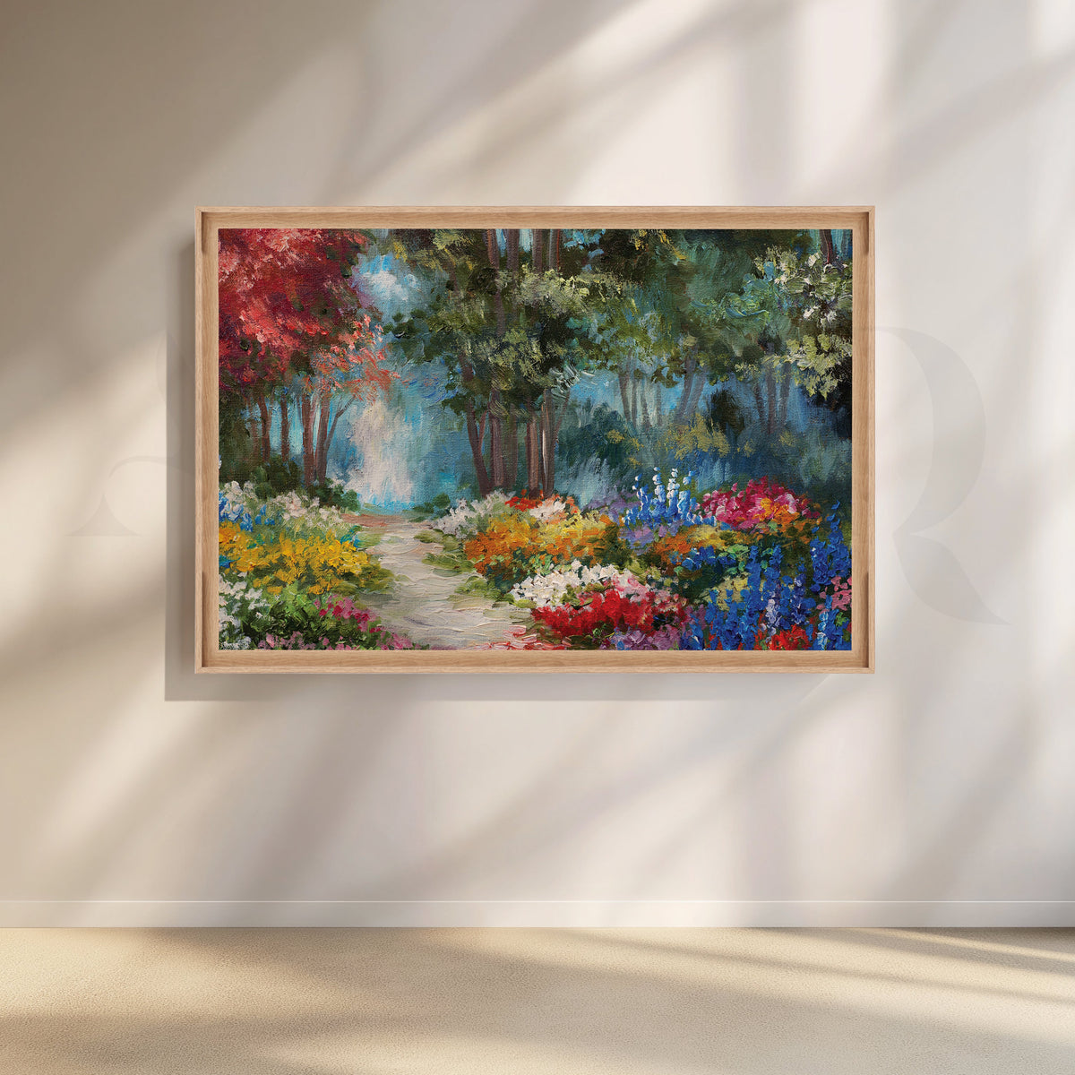 Enchanting Flower Garden Artwork – Asha Art Studio – Image 5