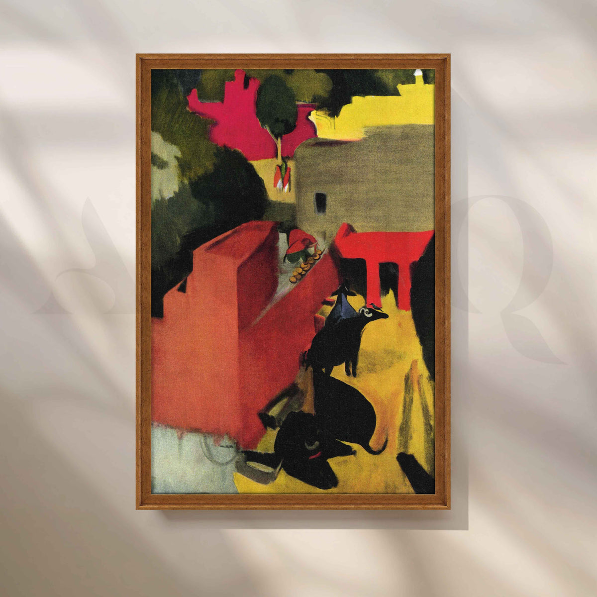 The Last Unfinished Painting by Amrita Sher-Gil Canvas Artwork – Asha Art Studio – Image 6