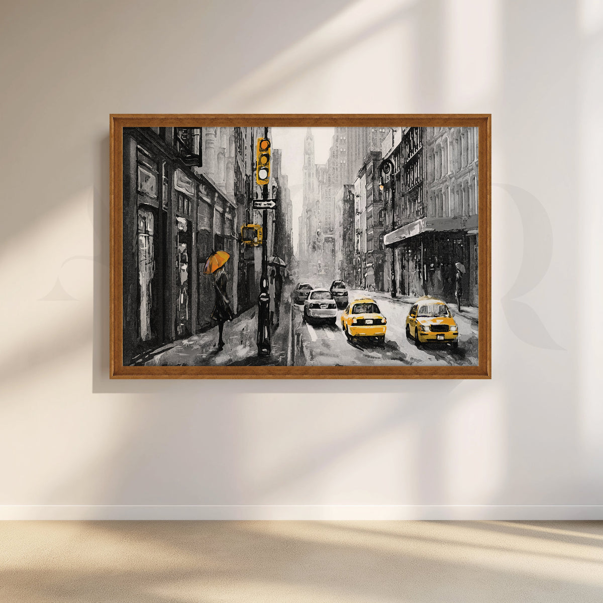 City Pulse Canvas Artwork – Asha Art Studio – Image 6