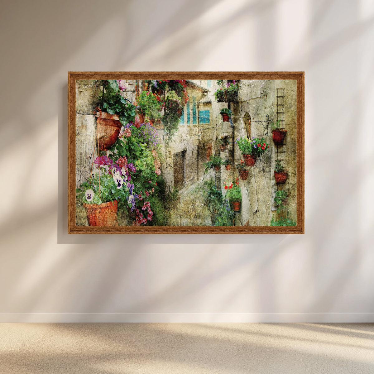 Enigmatic Alleys Canvas Artwork – Asha Art Studio – Image 4