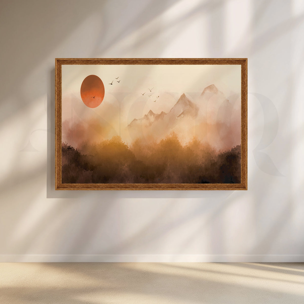 Majestic Mountainscapes Canvas Artwork – Asha Art Studio – Image 6