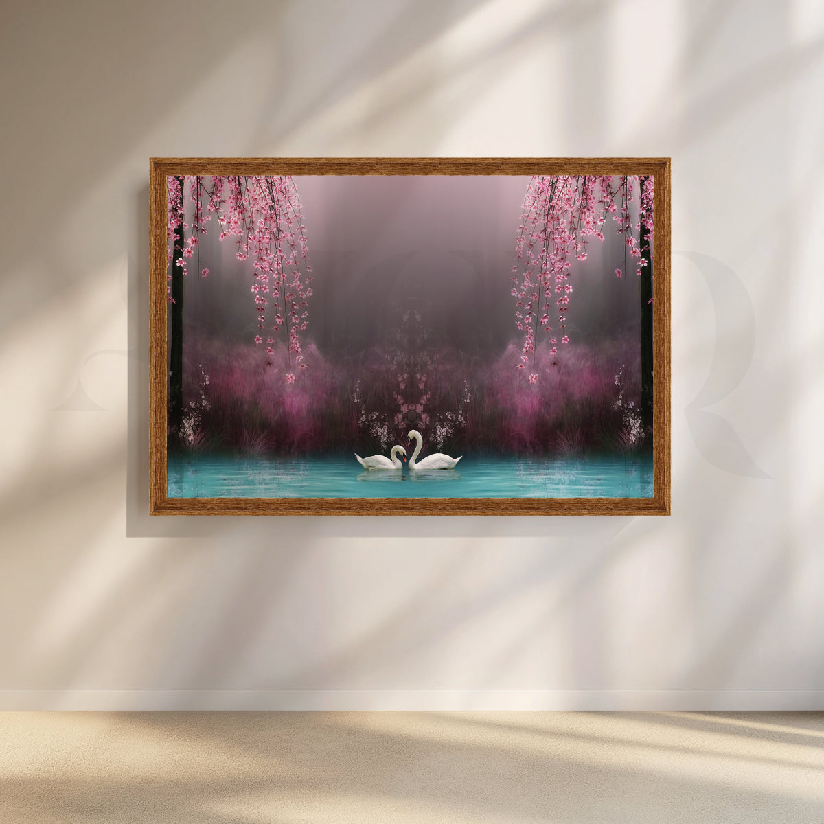 Enchanting Elegance Canvas Artwork – Asha Art Studio – Image 6