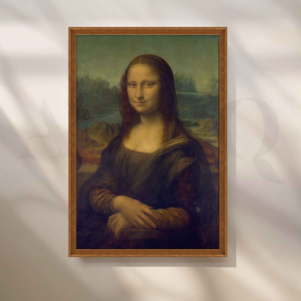 Mona Lisa Canvas Artwork – Asha Art Studio – Image 6