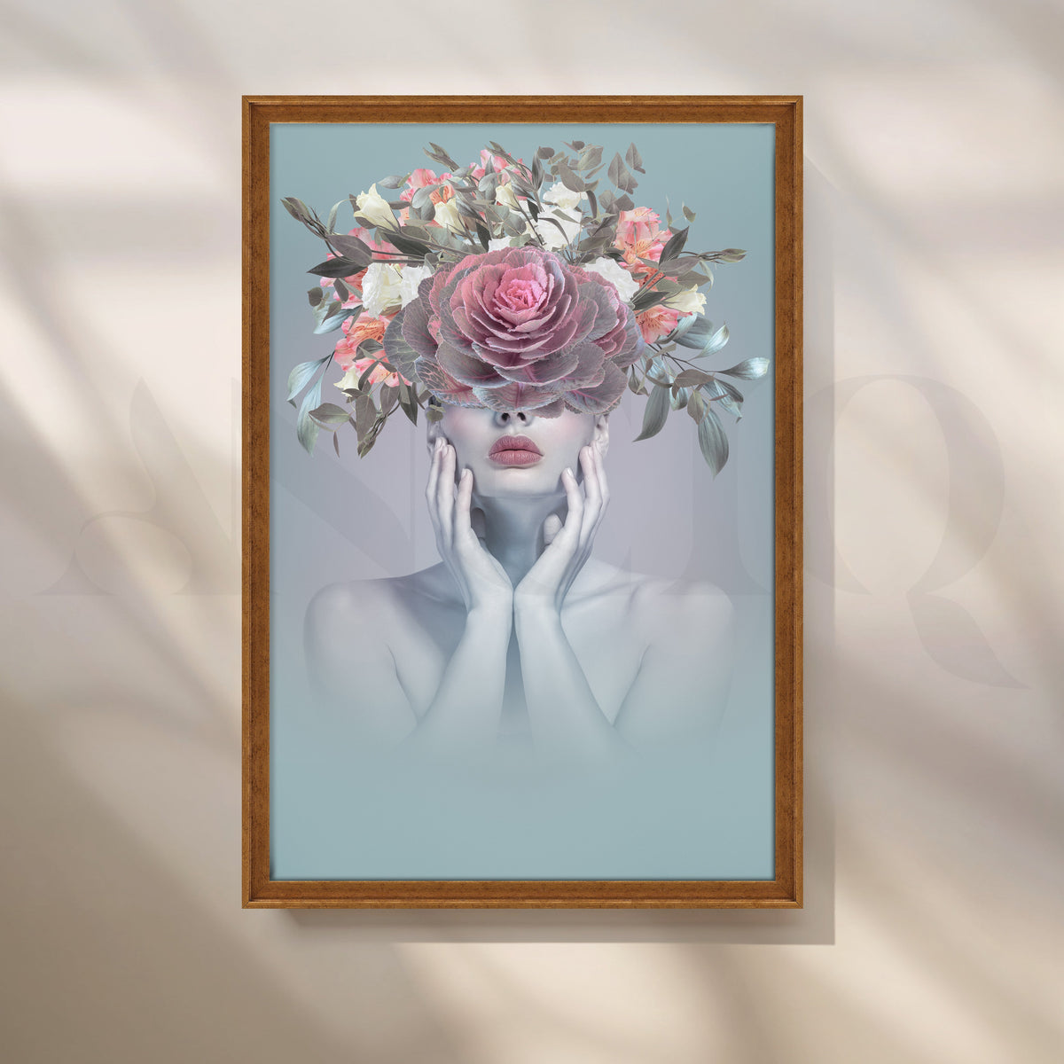 Blossoming Thoughts Boho Canvas Artwork – Asha Art Studio – Image 6