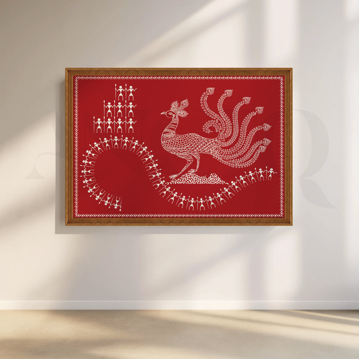Capturing Tradition Canvas Wall Artwork – Asha Art Studio – Image 6