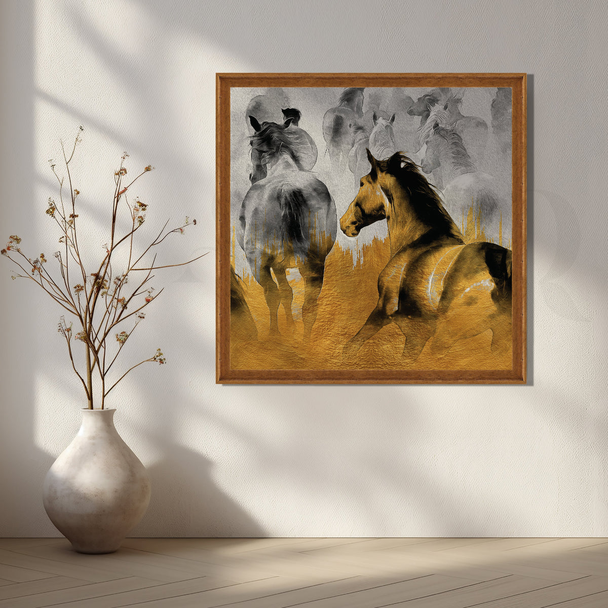 Thundering Hooves Canvas Artwork – Asha Art Studio – Image 6