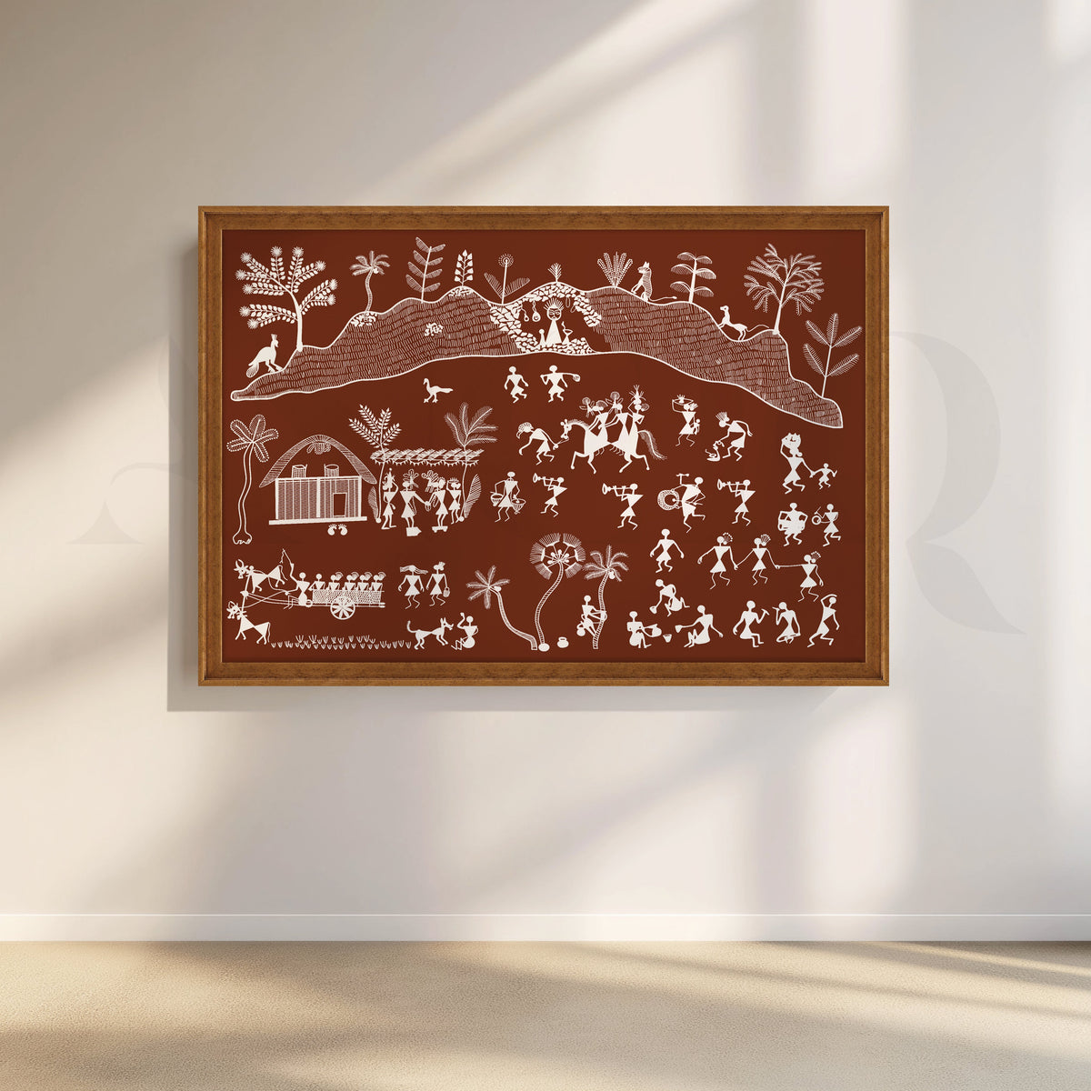 Timeless Echoes Canvas Artwork – Asha Art Studio – Image 6