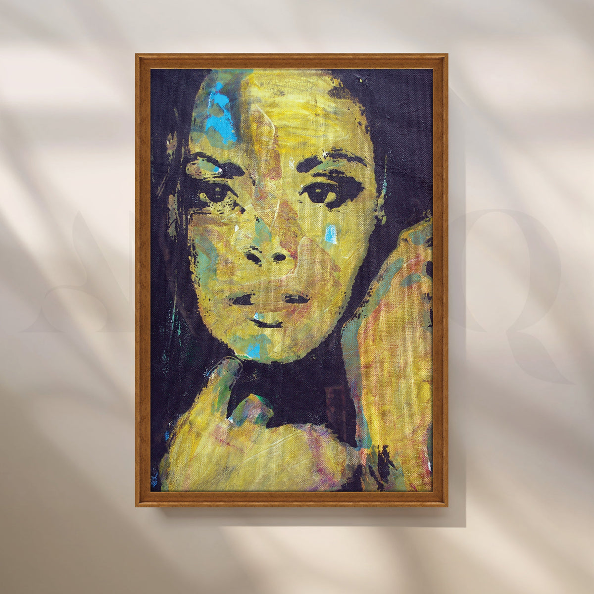 Portrait of a Girl Canvas Artwork – Asha Art Studio – Image 6