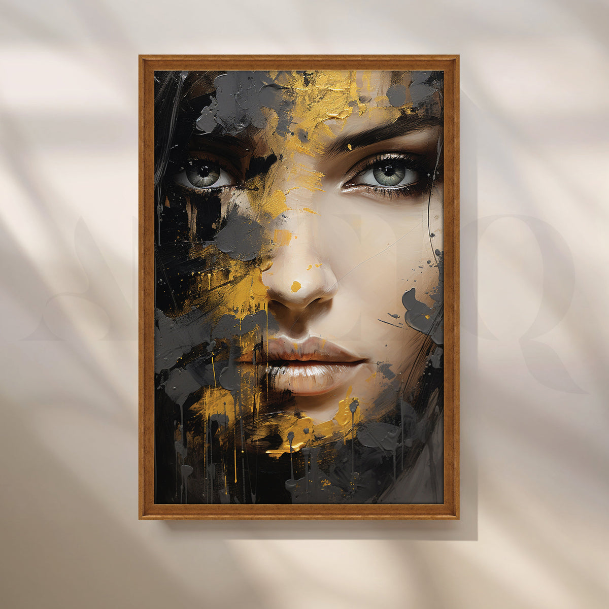 The Allure of Mystery Canvas Artwork – Asha Art Studio – Image 6