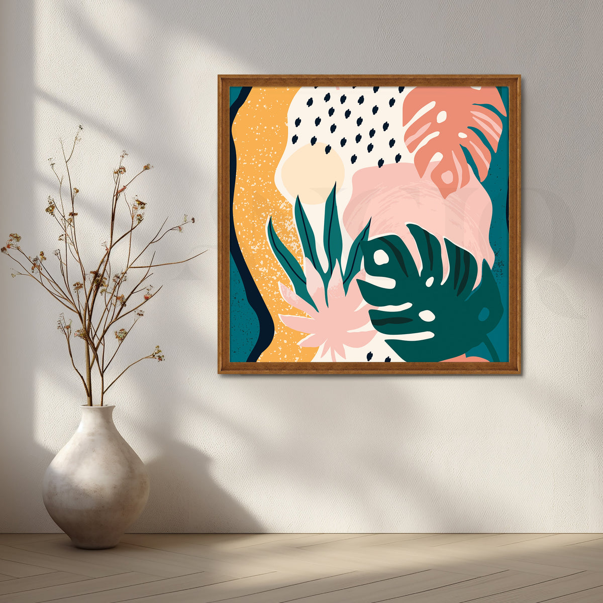 A Symphony of Shapes and Colors Artwork – Asha Art Studio – Image 6