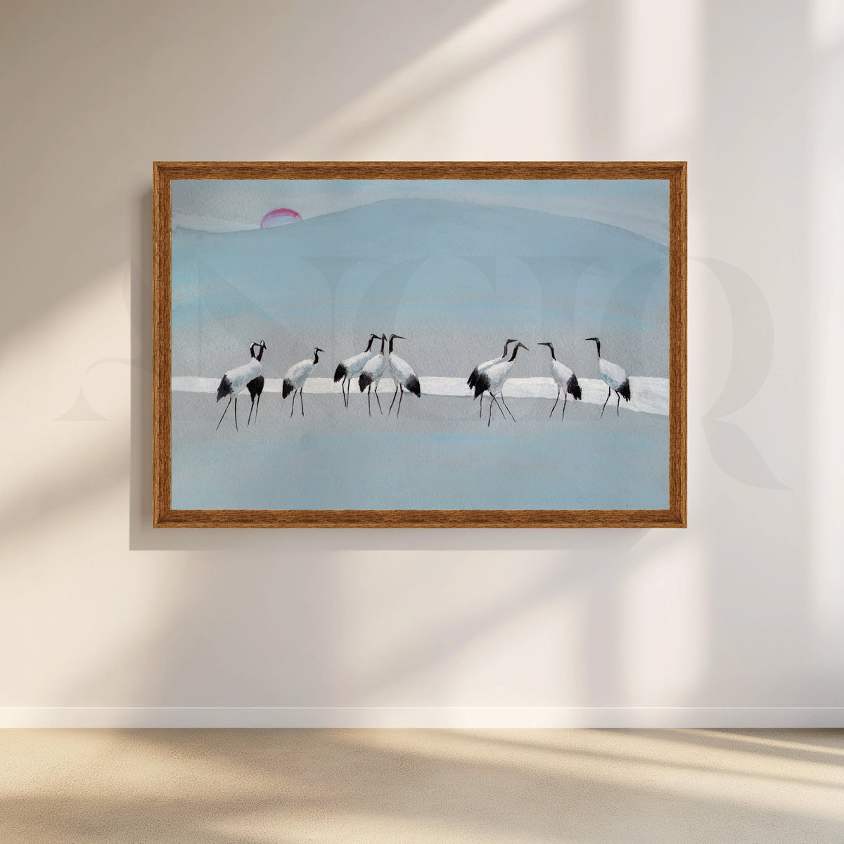 Lake of Serenity Canvas Artwork – Asha Art Studio – Image 6