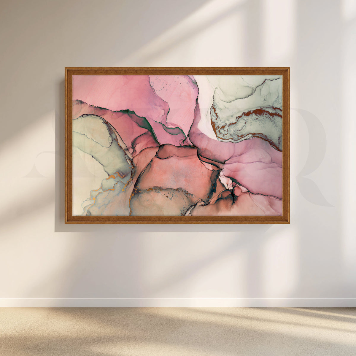 Abstract Fluid Art Canvas Wall Artwork – Asha Art Studio – Image 6