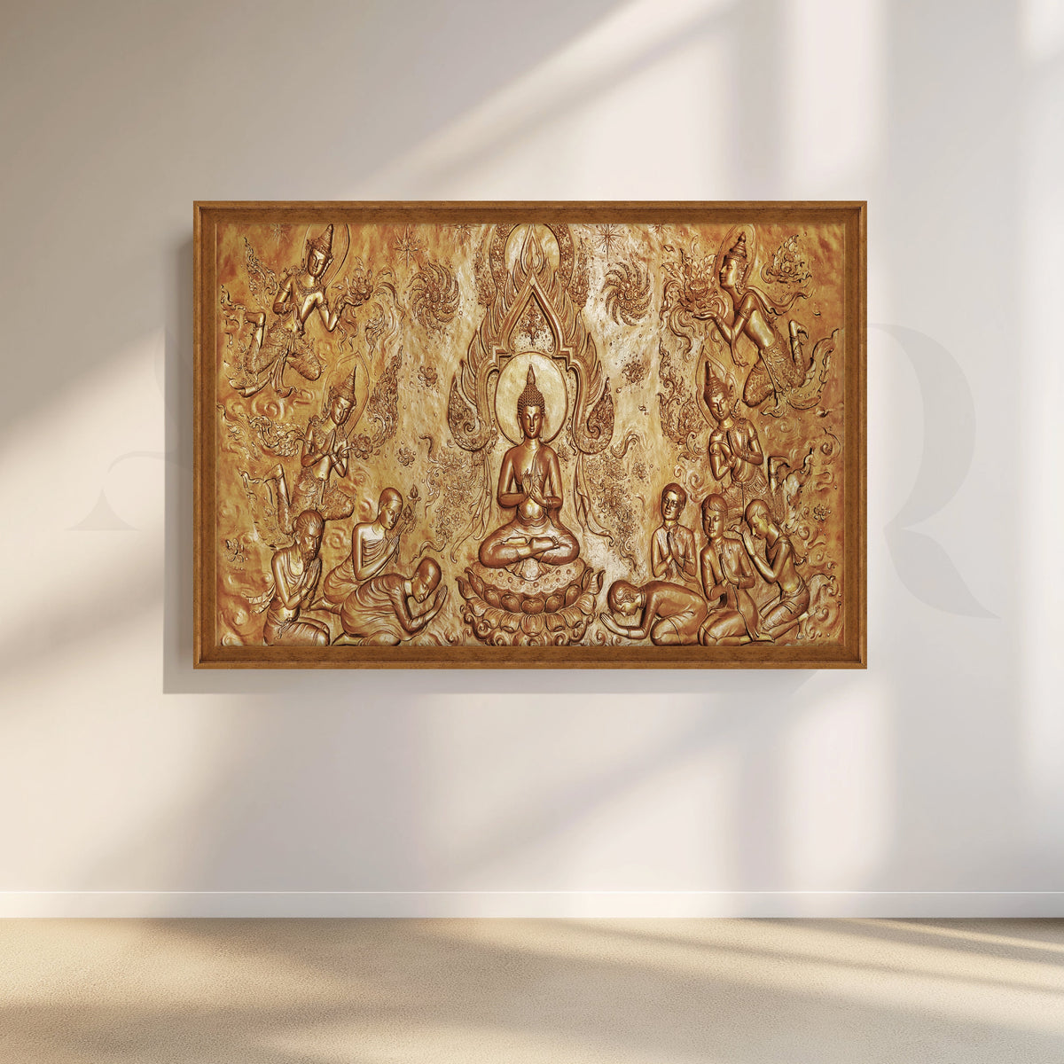 Enlightenment Canvas Artwork – Asha Art Studio – Image 6
