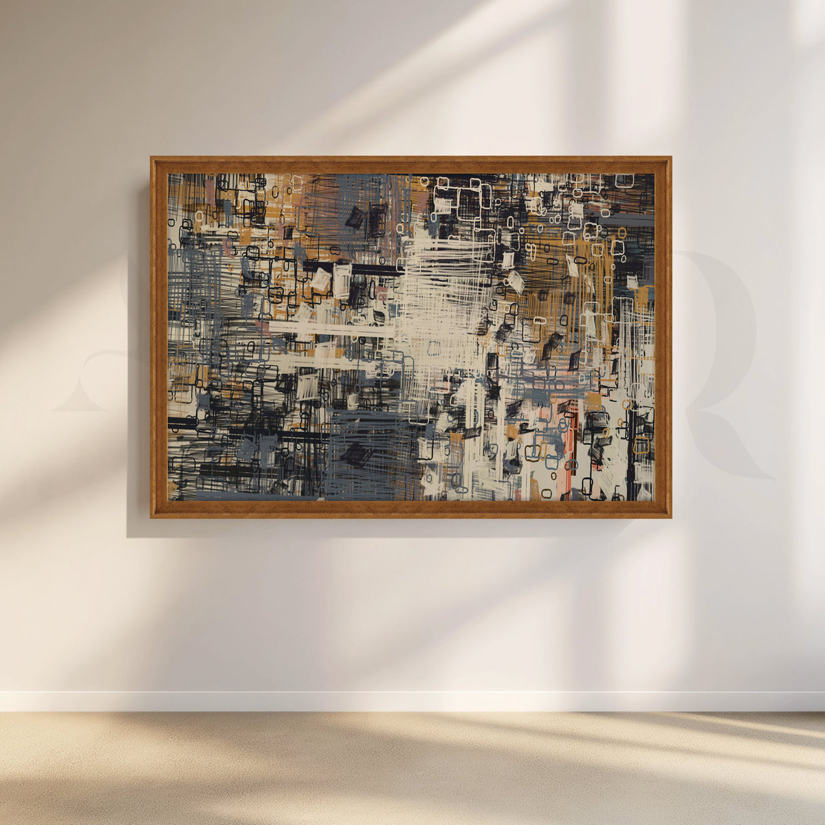 Modern Metropolis Canvas Wall Artwork – Asha Art Studio – Image 6