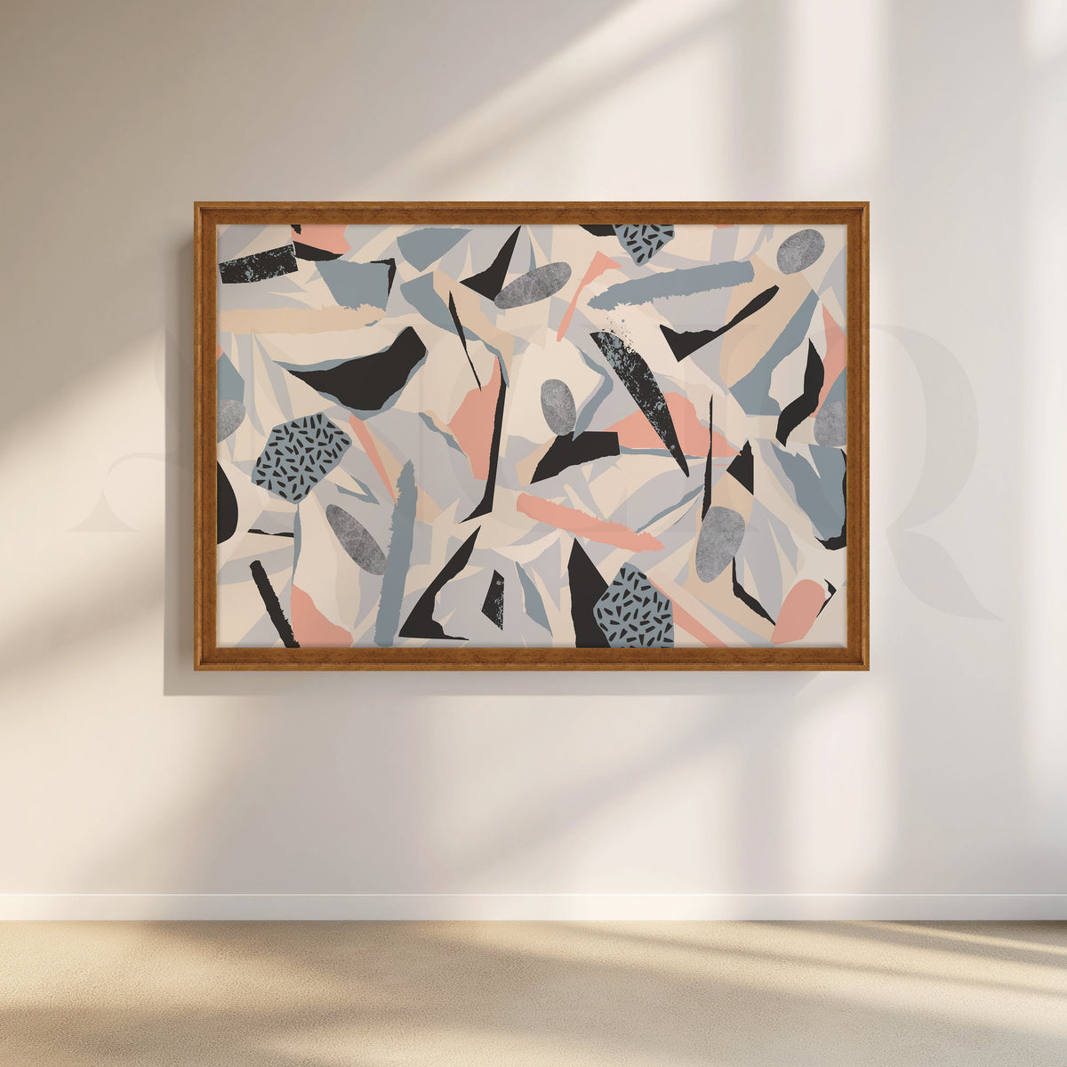 Geometric Canvas Artwork – Asha Art Studio – Image 6