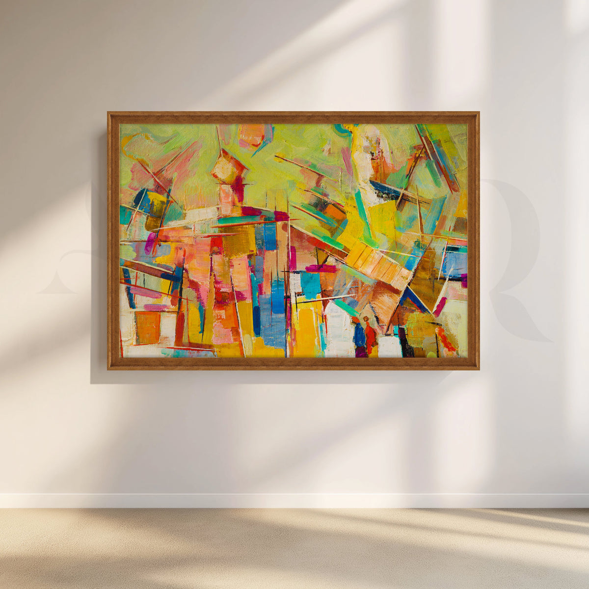 Colorful Abstract Canvas Artwork – Asha Art Studio – Image 6