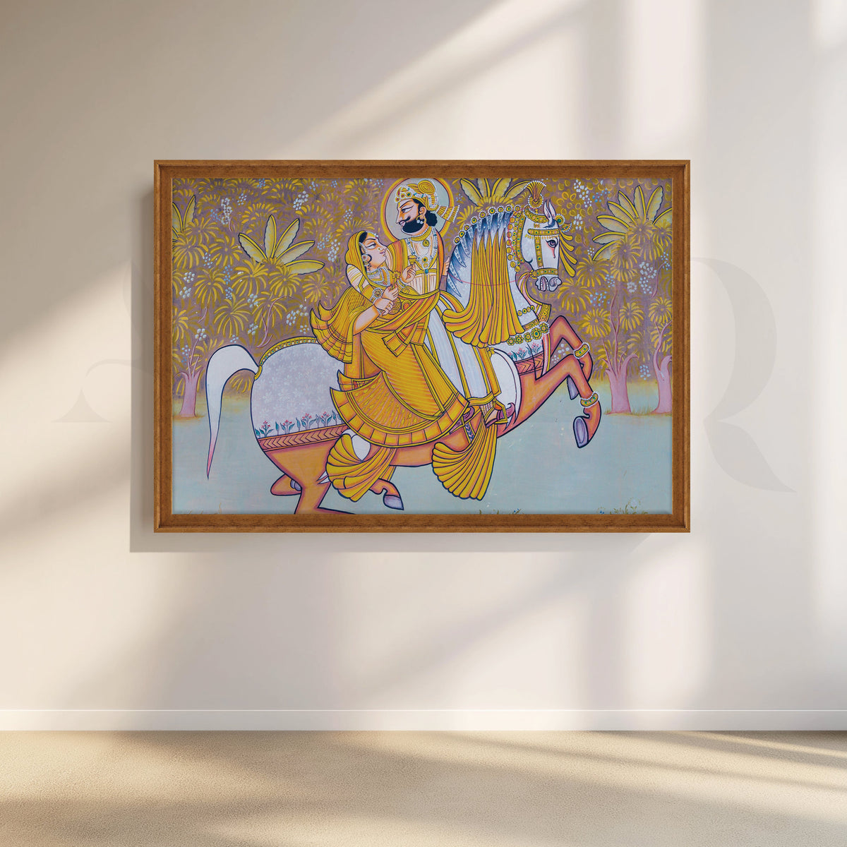 Desert Royalty Canvas Artwork – Asha Art Studio – Image 6
