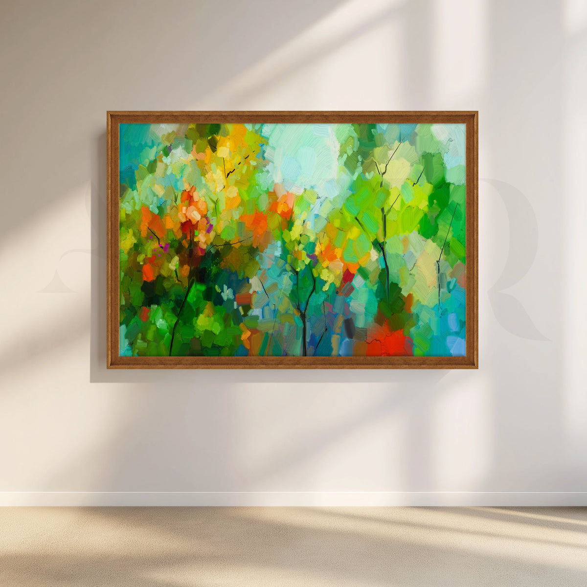 Tranquil Solitude Canvas Artwork – Asha Art Studio – Image 6