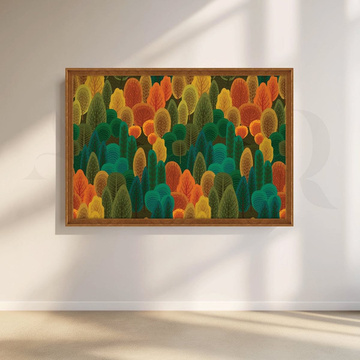 Sacred Earth Canvas Artwork – Asha Art Studio – Image 3